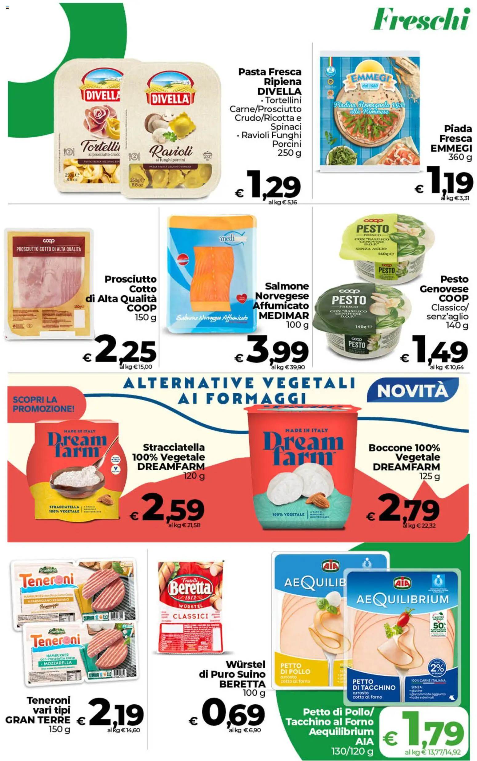 Volantino COOP del 07.04.2026 | Pagina: 14 | Prodotti: Suino, Aglio, Pasta, Hamburger