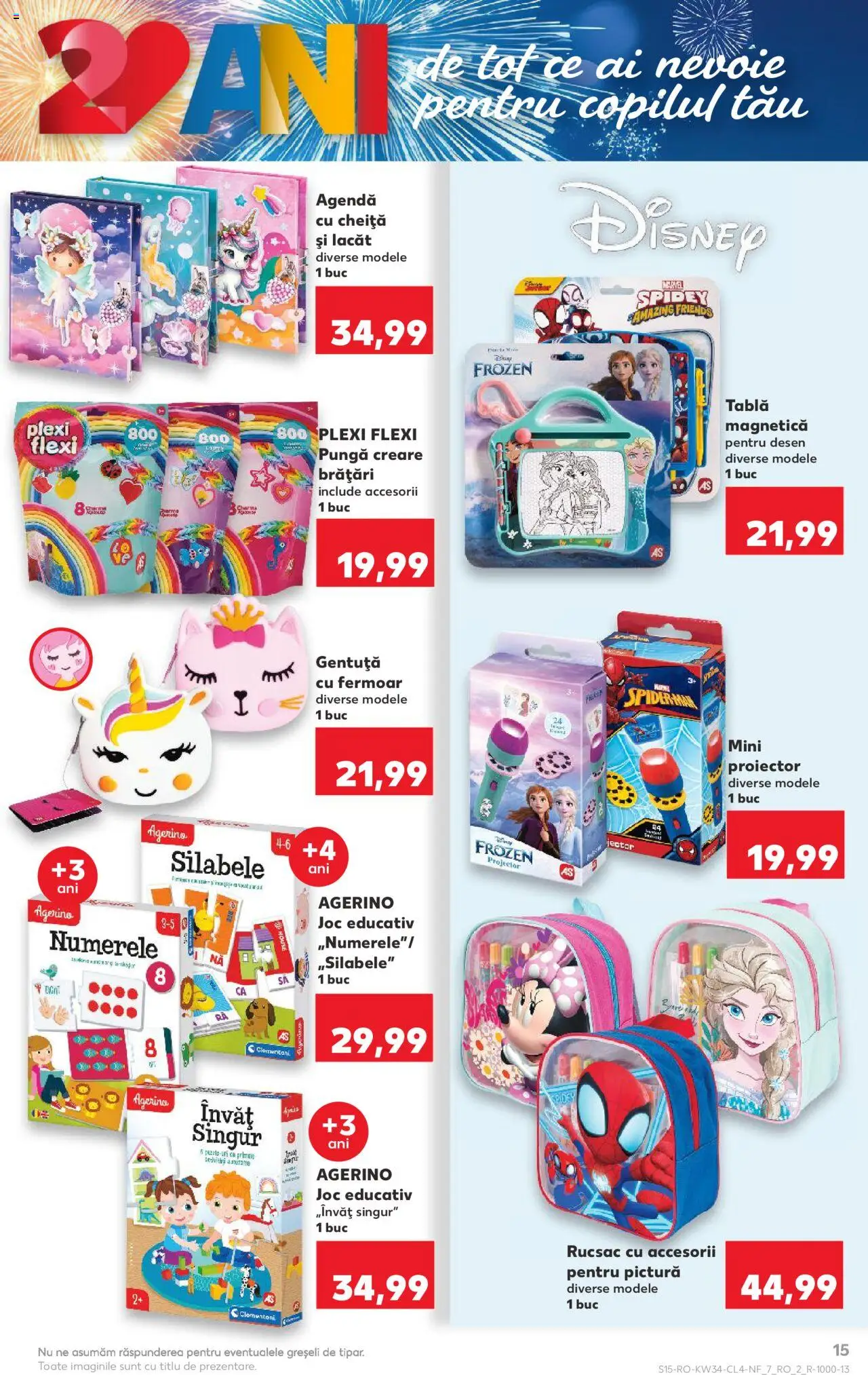 Catalog Kaufland - București – valabil de la 20.08.2025 | Pagină: 15 | Produse: Pungă, Joc, Tablă, Rucsac