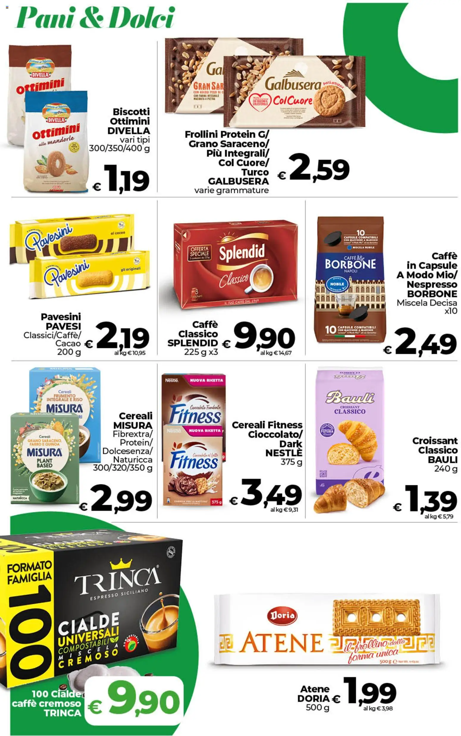 Volantino COOP del 07.04.2026 | Pagina: 24 | Prodotti: Mobile, Caffè, Cioccolato, Frollini