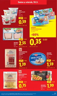 OKUSI ZAVIČAJA Dalmatinska panceta, 100 g, Narezak - Pregled kataloga iz trgovine Lidl, vrijedi od 09.03.2026 | Stranica: 23