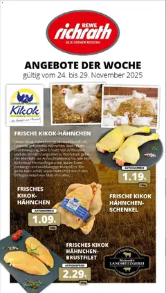 Rewe prospekt Bergheim	 ab 23.11.2025 gültig