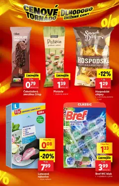 Lidl leták │ platný od 23.06.2025 | Strana: 5 | Produkty: Wc, Zmrzlina, Chipsy, Rukavice