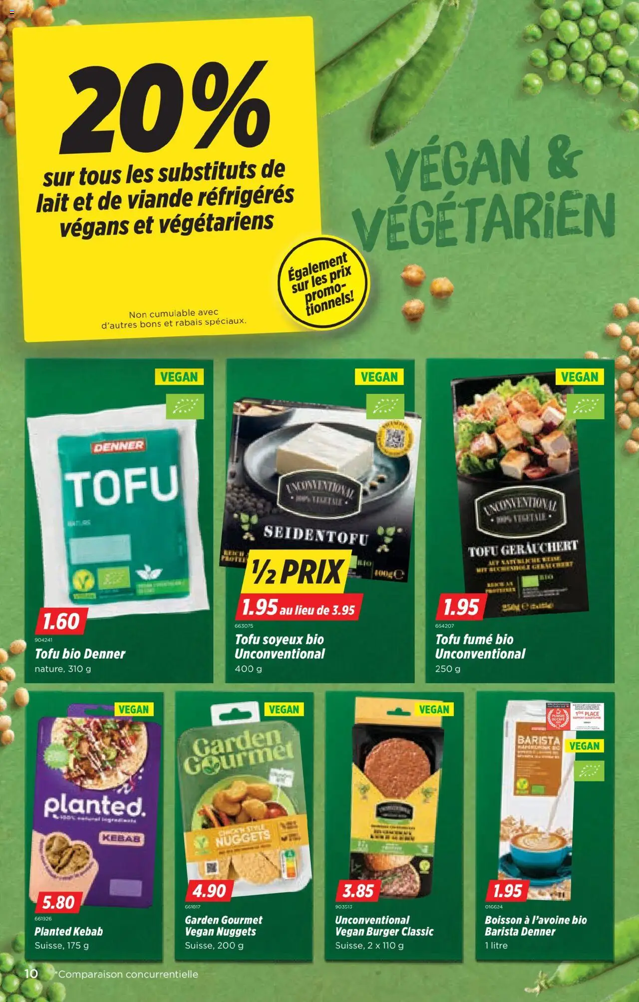 Denner Aktionen FR – gültig ab 14.10.2025 | Seite: 10 | Produkte: Burger