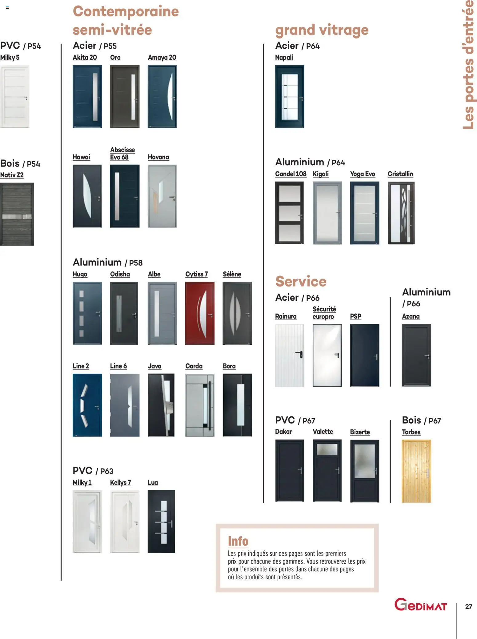 {H1} | Page: 27 | Produits: Portes