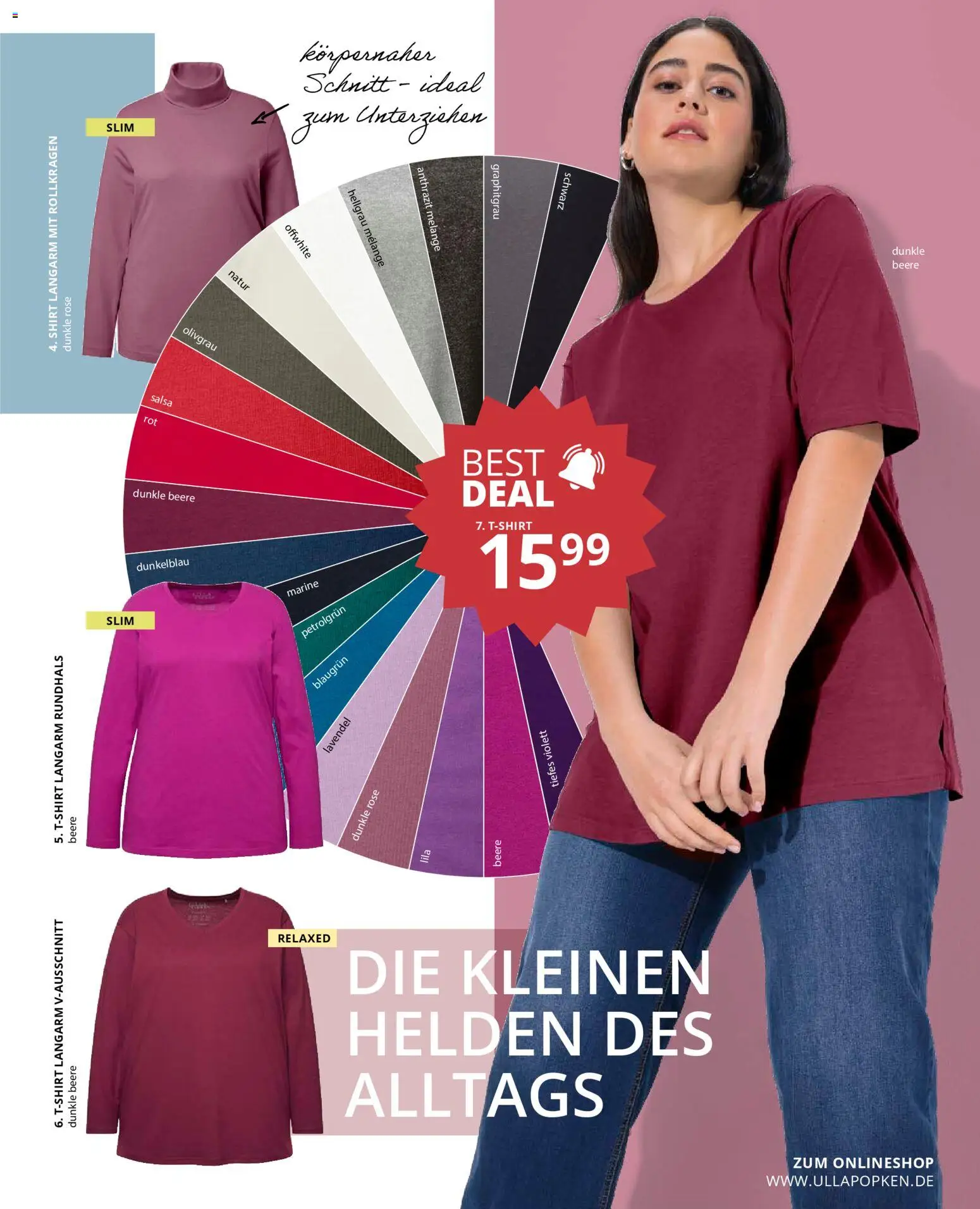 Ulla Popken Prospekt 	 – gültig ab 01.11.2025 | Seite: 49 | Produkte: Shirt, Lavendel