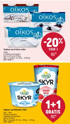 Delhaize folder semaine 45 - Voorbeeld van een folder van Delhaize, geldig van 06.11.2025 | Pagina: 20 | Producten: Aardbei, Akkumulátor töltő, Yoghurt