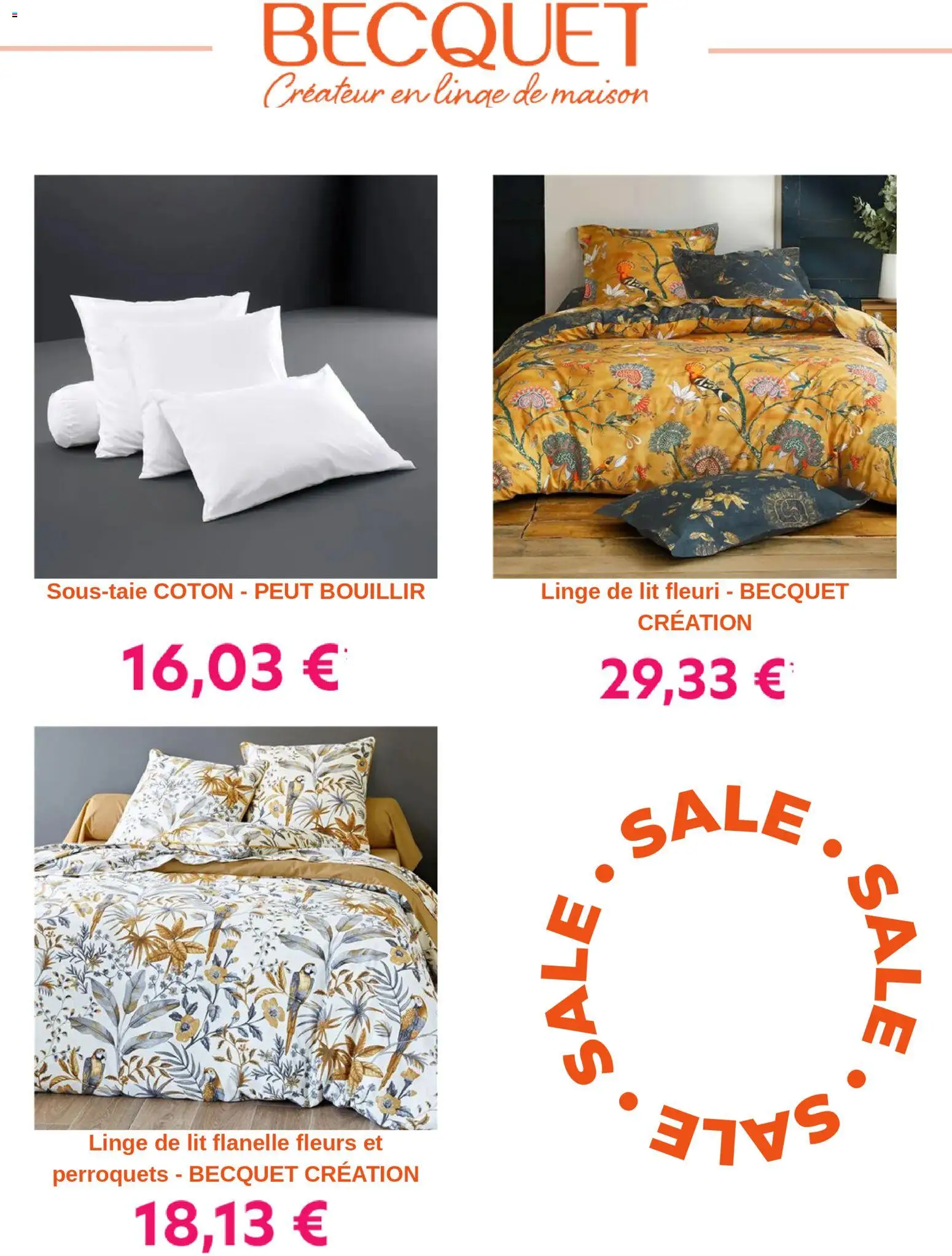 {H1} | Page: 5 | Produits: Coton, Lit