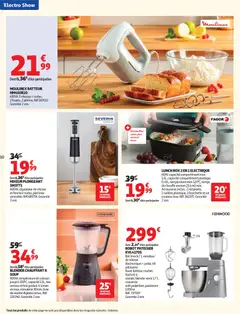 Auchan - Prévisualisation de Auchan - ElectroShow hypermarchés valide à partir de 03.02.2026 | Page: 10 | Produits: Mixeur, Couteau, Batteur, Robot pâtissier