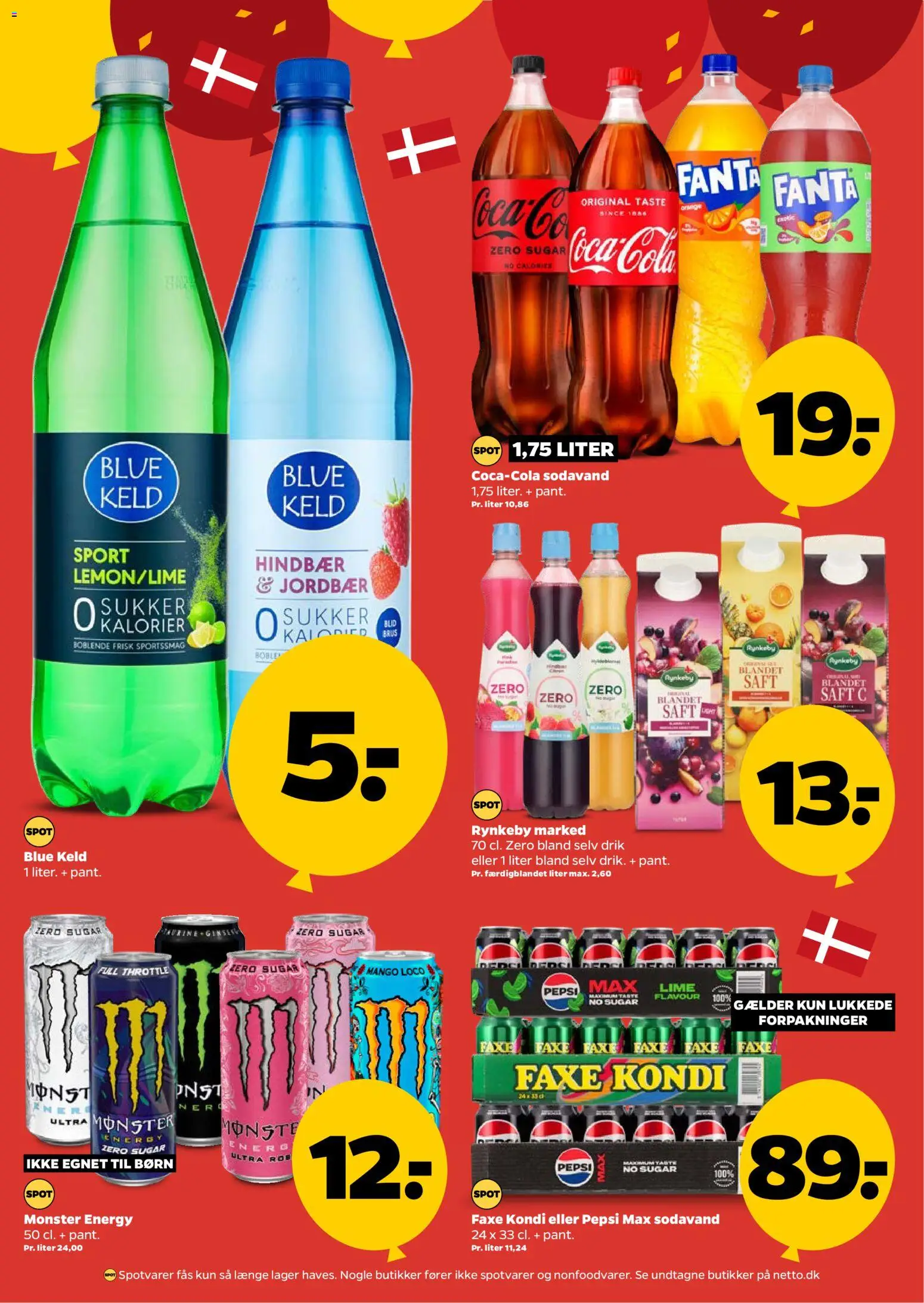 Netto tilbudsavis – gyldig fra 07.03.2026 | Side: 25 | Produkter: Mango, Sodavand, Lime, Fanta