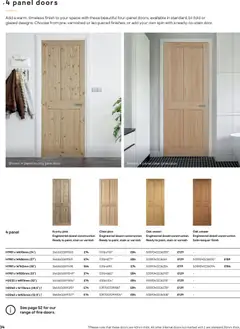 Preview of B&Q - Doors, windows & interiors valid from 25.02.2026 | Page: 34 | Products: Doors
