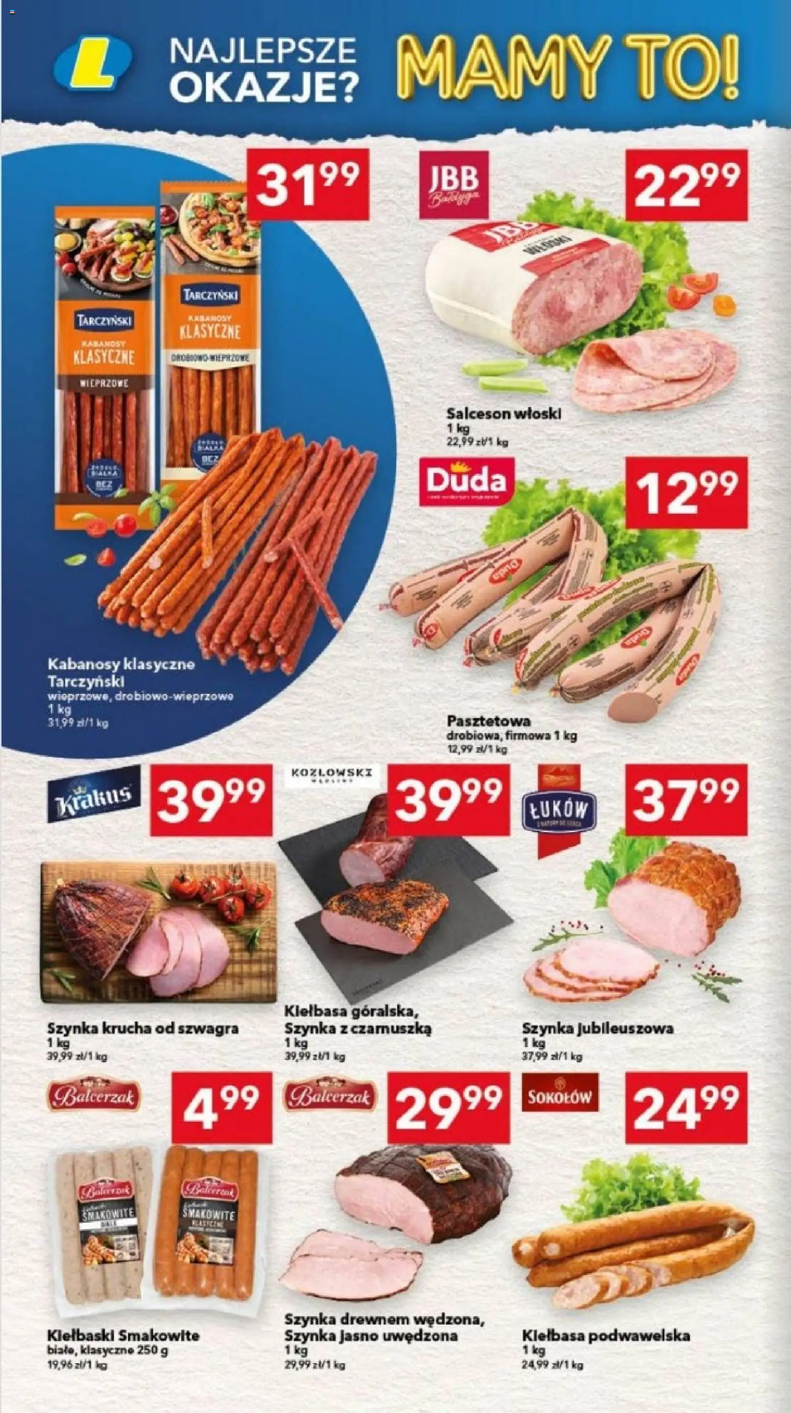 Lewiatan gazetka - Gdańsk od 12.02.2026 | Strona: 2 | Produkty: Czarnuszka, Kabanosy, Szynka, Kiełbasa podwawelska