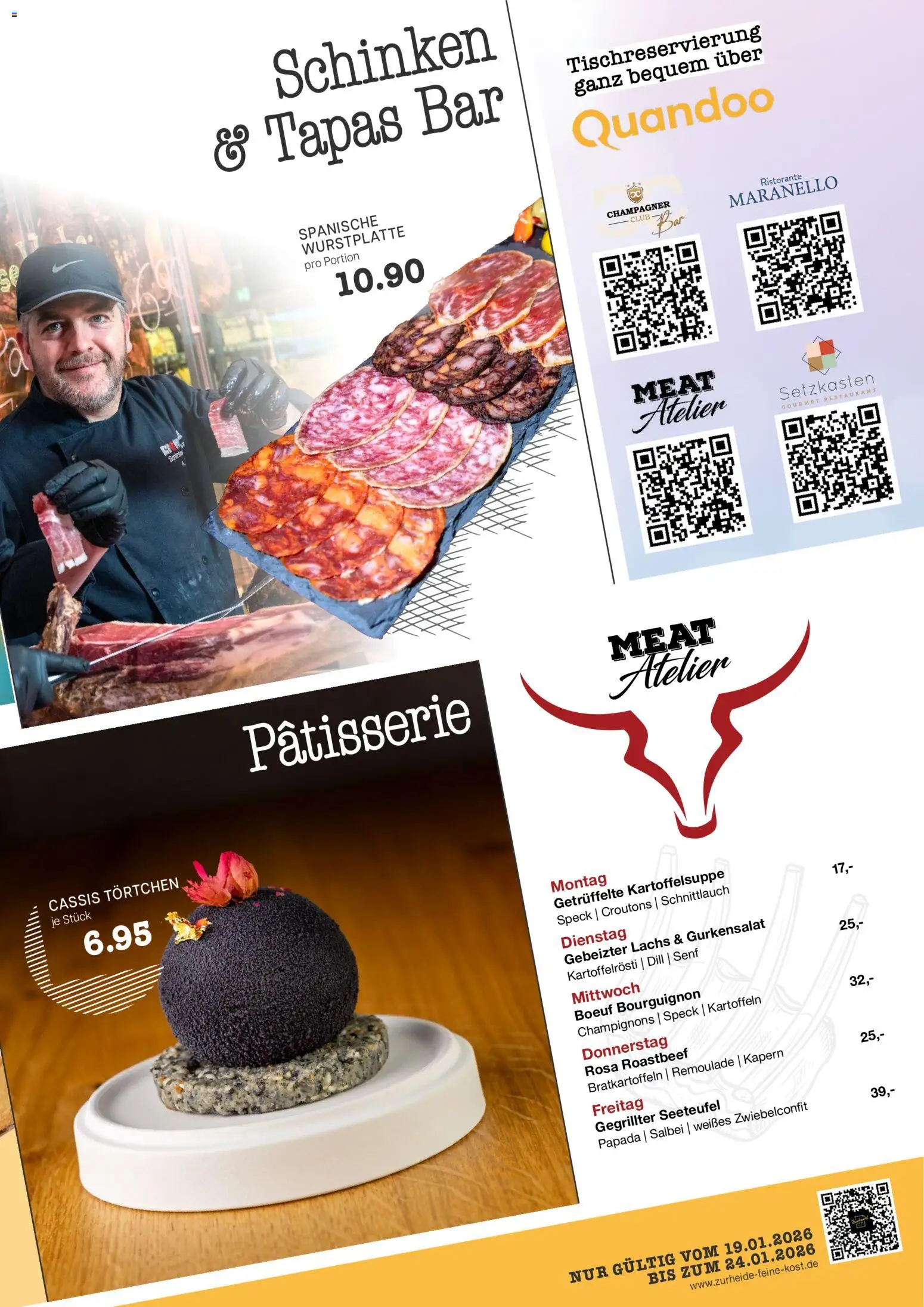 Edeka Zurheide Prospekt 	 – gültig ab 19.01.2026 | Seite: 7 | Produkte: Champignons, Lachs, Dill, Schinken