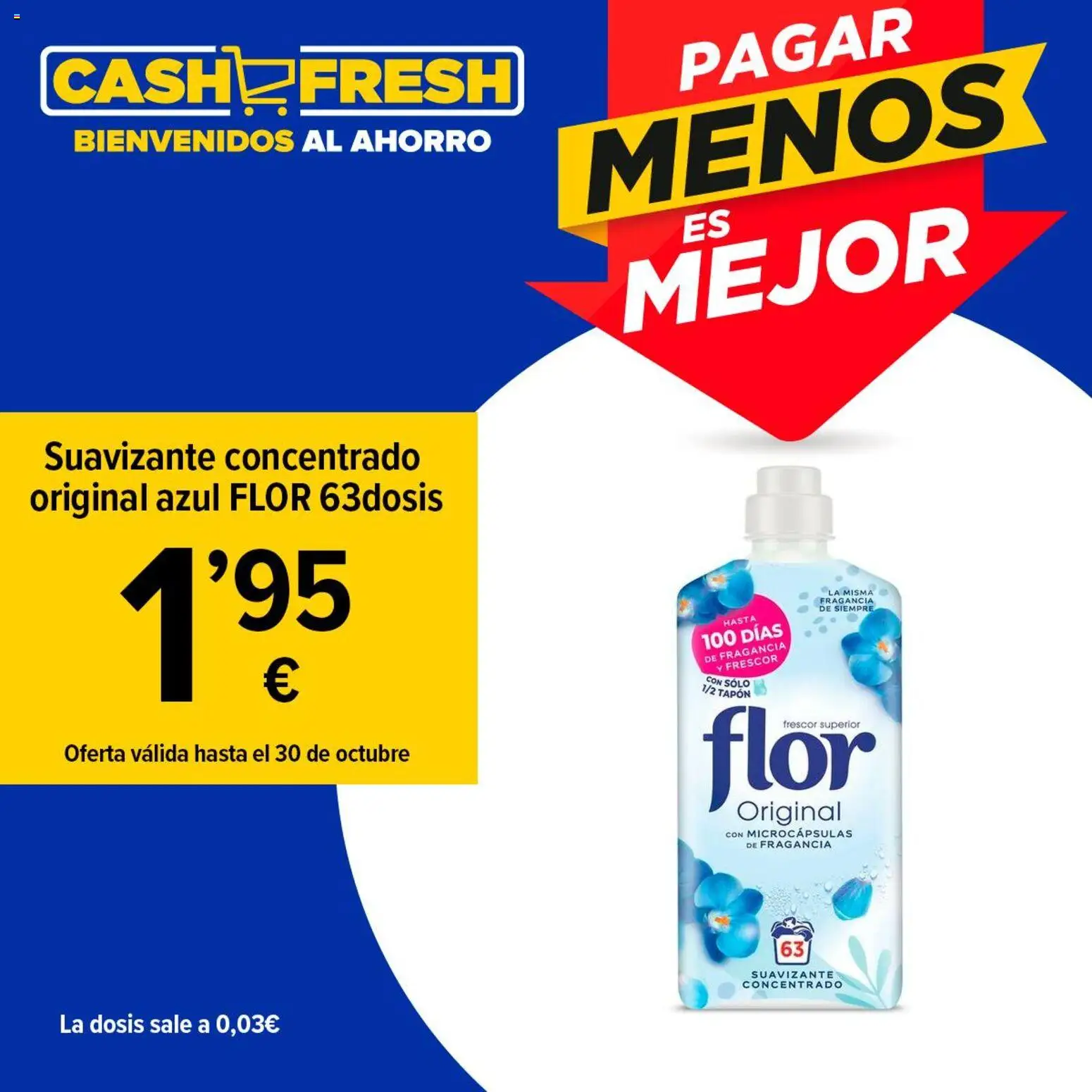 Cash Fresh folleto │ válido desde el 23.10.2025 | Página: 3 | Productos: Fragancia, Suavizante