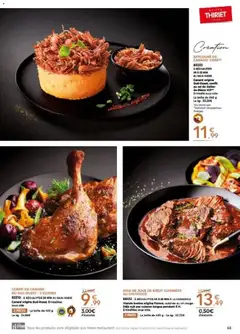 Thiriet - Prévisualisation de Thiriet - Catalogue Livraison  valide à partir de 25.11.2025 | Page: 63 | Produits: Confit de canard, Viande, Vin, Effiloché de canard