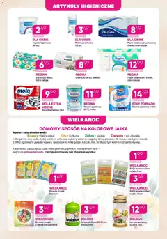 Pogląd oferty "Koliber gazetka" - ważna od 12.03.2026 | Strona: 7 | Produkty: Kurkuma, Szpinak, Płatki kosmetyczne, Ręcznik papierowy