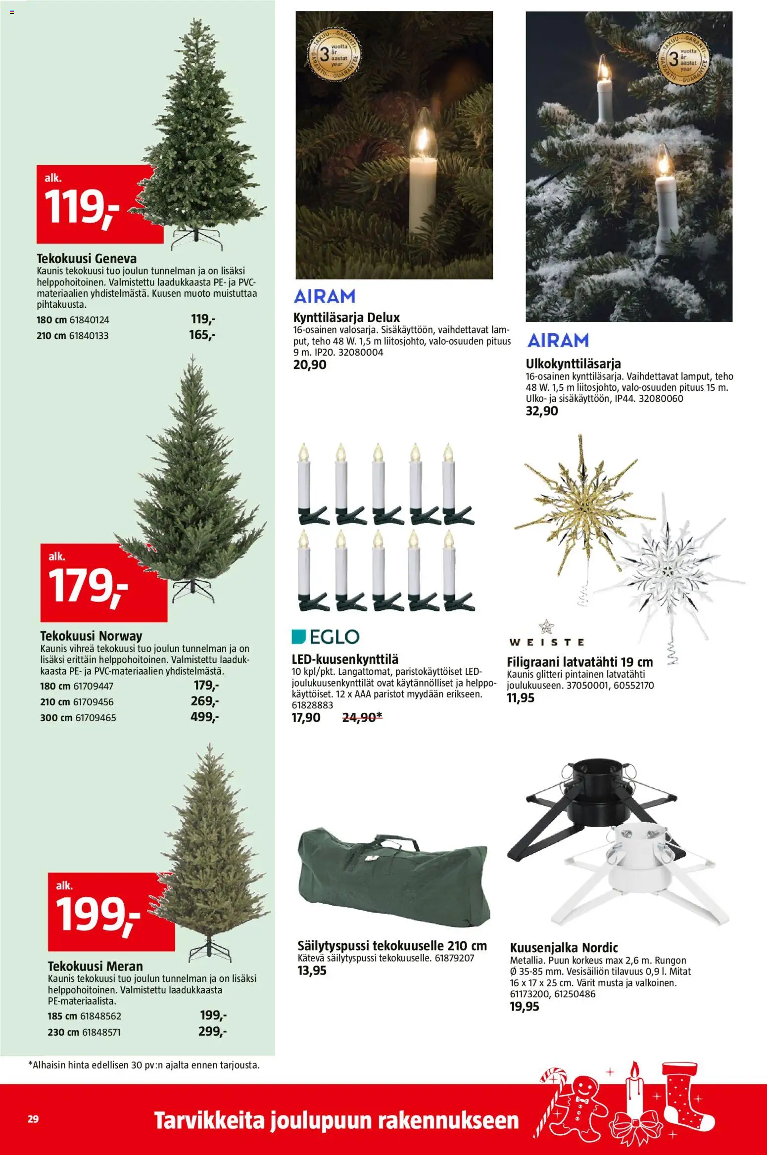 Bauhaus tarjoukset – voimassa 29.10.2025 alkaen | Sivu: 29 | Tuotteet: Paristot