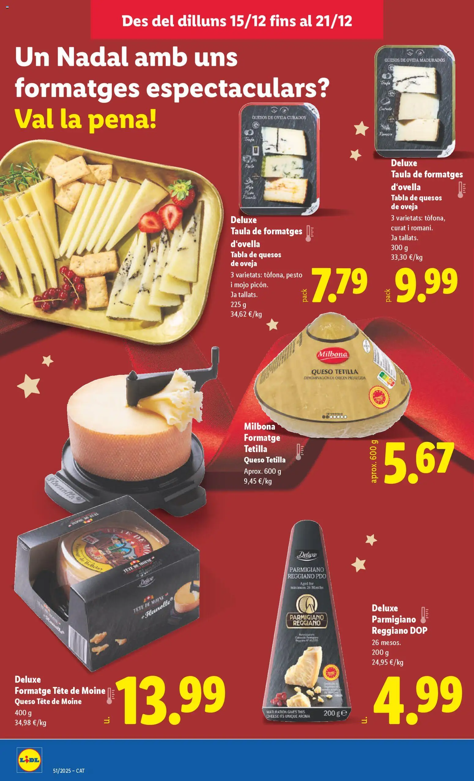 Lidl folleto │ válido desde el 15.12.2025 | Página: 12 | Productos: Queso