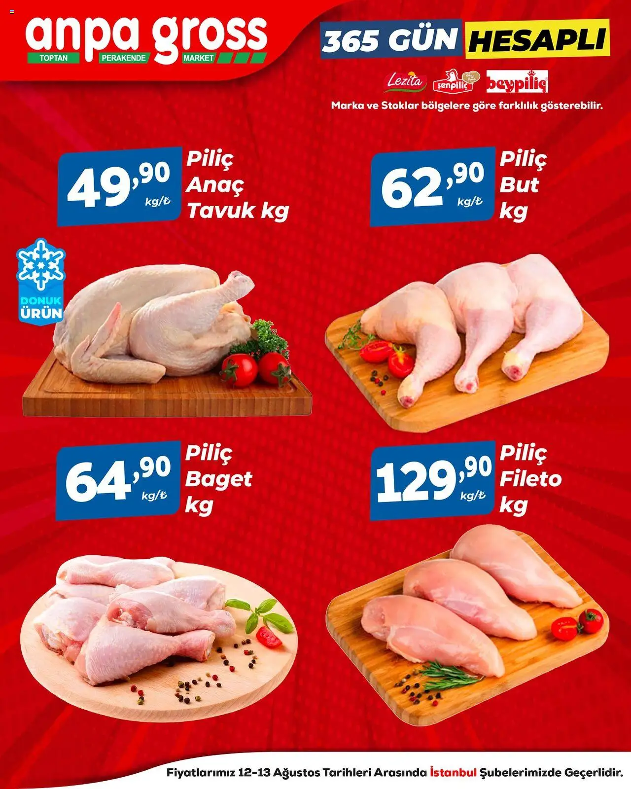 Anpa Gross Katalog - 08.08.2025 tarihinden itibaren geçerlidir | Sayfa: 3 | Ürünler: Piliç