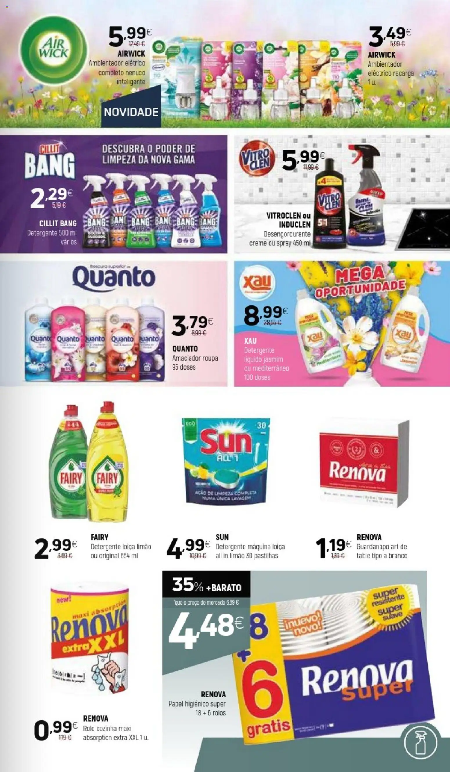 Coviran folheto │ válido de 07.04.2026 | Página: 19 | Produtos: Papel higiénico, Detergente, Creme