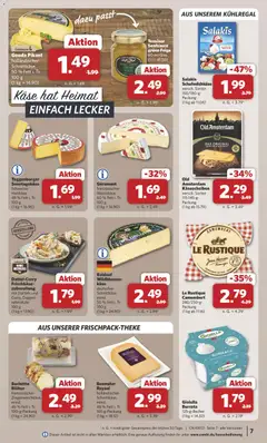 Combi Prospekt 	 ab 15.12.2025 gültig | Seite: 7 | Produkte: Geramont, Gouda, Burrata, Salakis