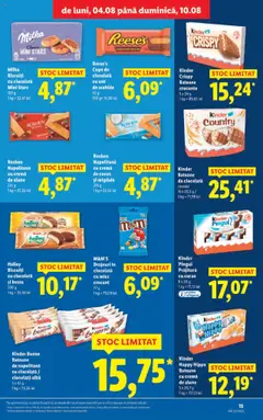 Catalog Lidl – valabil de la 04.08.2025 | Pagină: 15