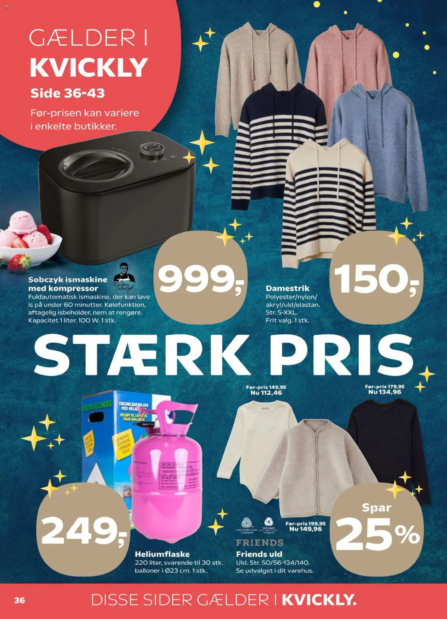 Kvickly tilbudsavis – gyldig fra 26.12.2025 | Side: 40 | Produkter: Is