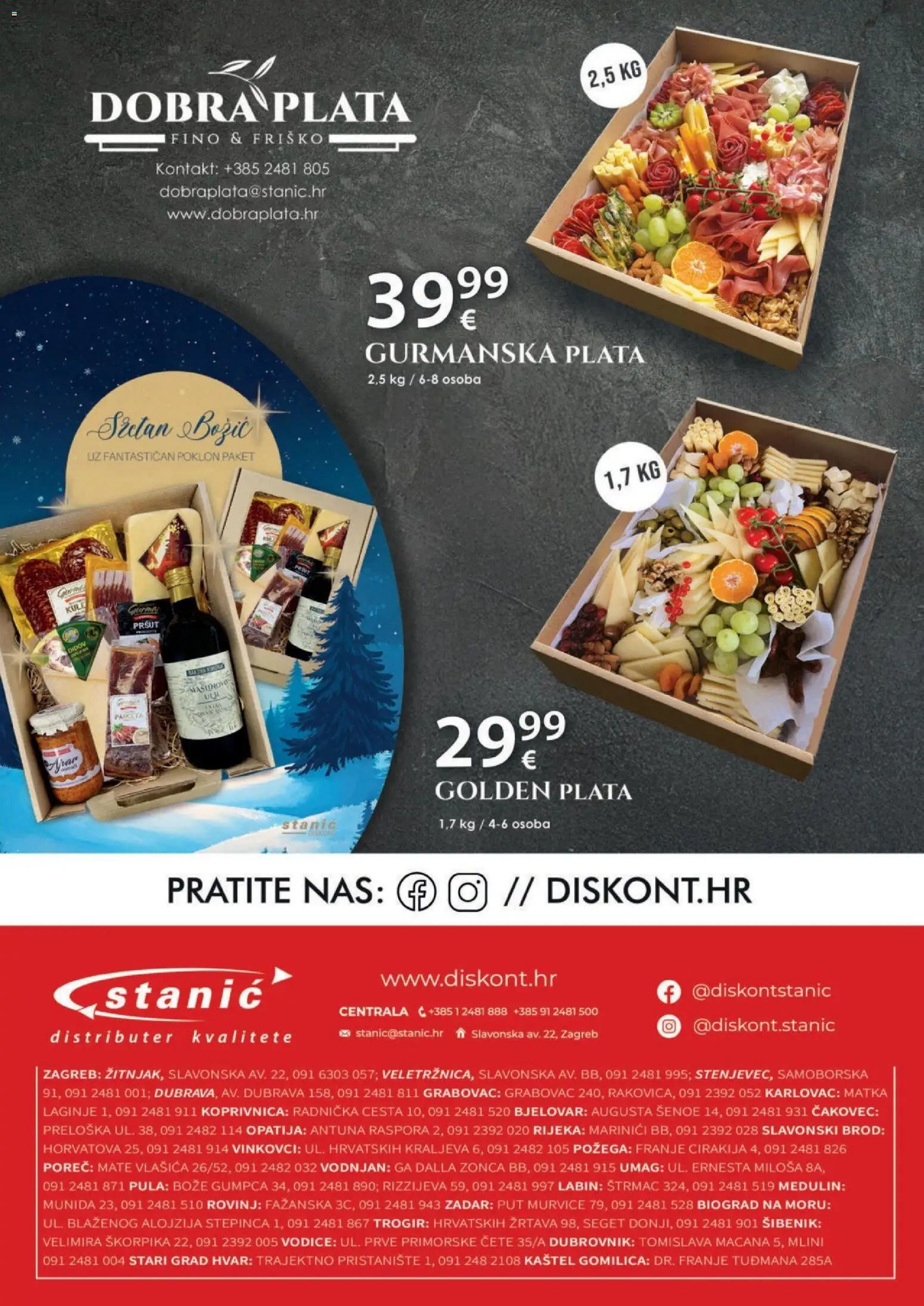 Stanić Diskont katalog | vrijedi od 20.11.2025 | Stranica: 14 | Proizvodi: Pršut, Panceta