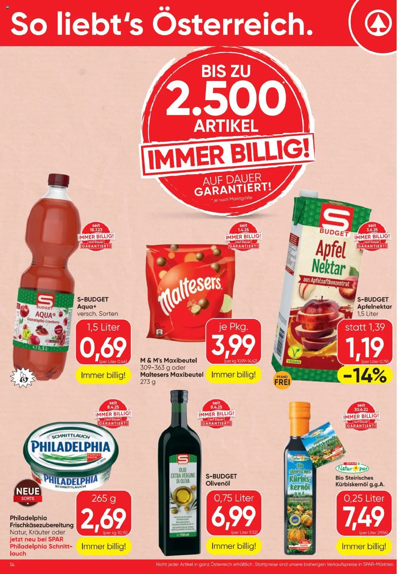 Spar Flugblatt gültig ab 28.08.2025 | Seite: 14 | Produkte: Kürbis, Äpfel
