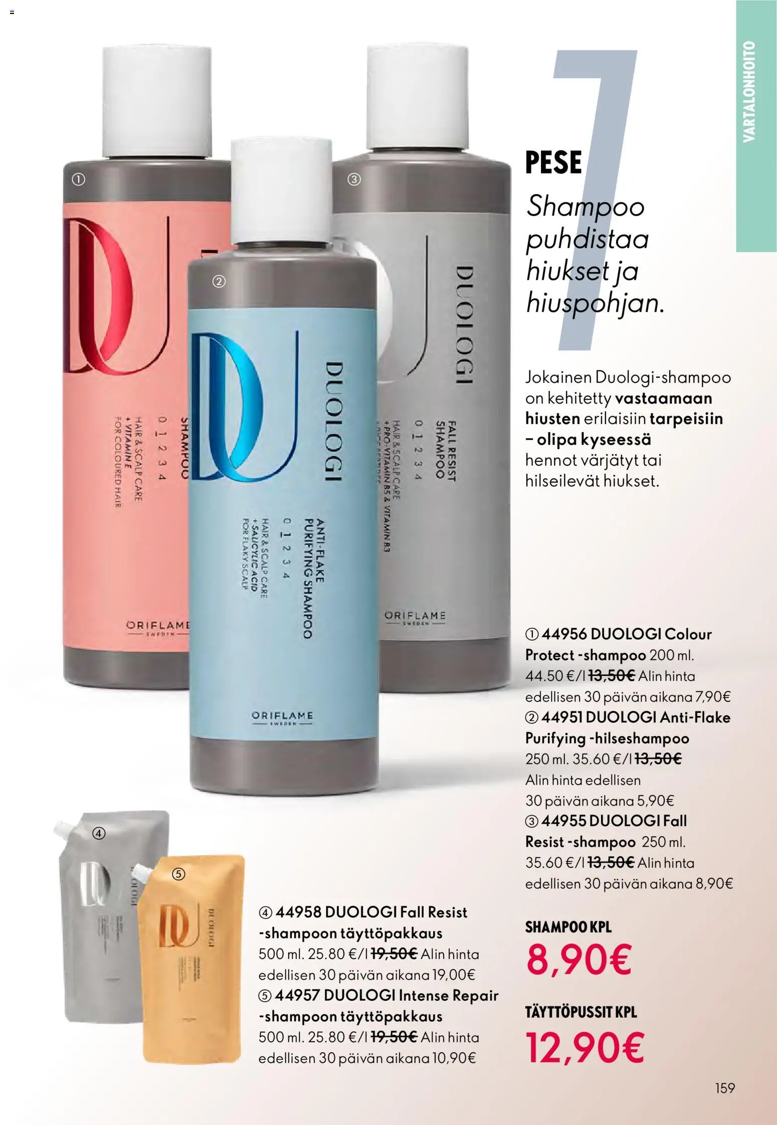 Oriflame - Esite 03 – voimassa 18.02.2026 alkaen | Sivu: 159 | Tuotteet: Shampoo