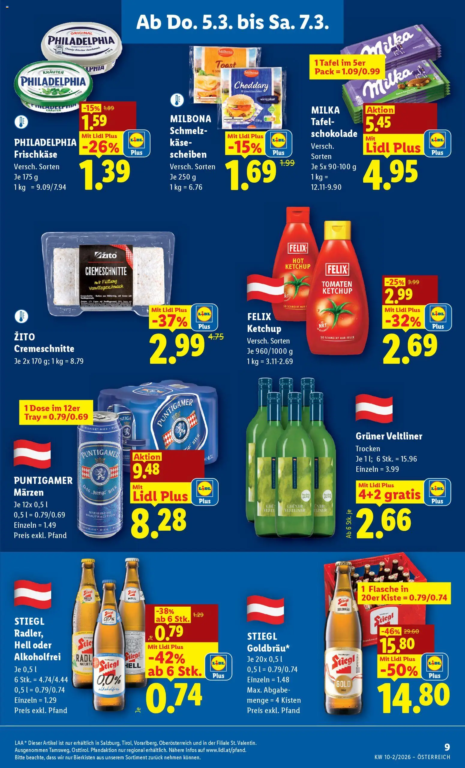 Lidl Flugblatt - Altenmarkt im Pongau, St. Johann im Pongau, Zell am See gültig ab 05.03.2026 | Seite: 13