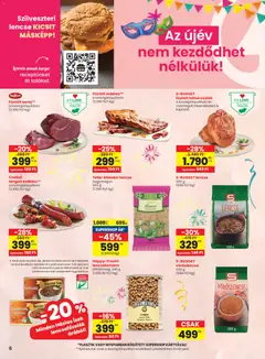 Spar Akciós újság - amely érvényes a következő dátumtól: 23.12.2025 | Oldal: 6