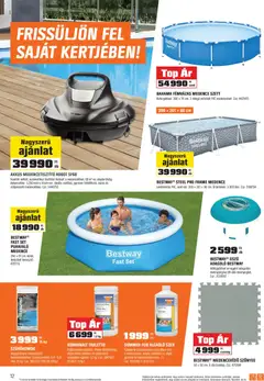 OBI akciós újság - amely érvényes a következő dátumtól: 28.04.2026 | Oldal: 12 | Termékek: Robot, Akkumulátor, Szőnyeg, Medence