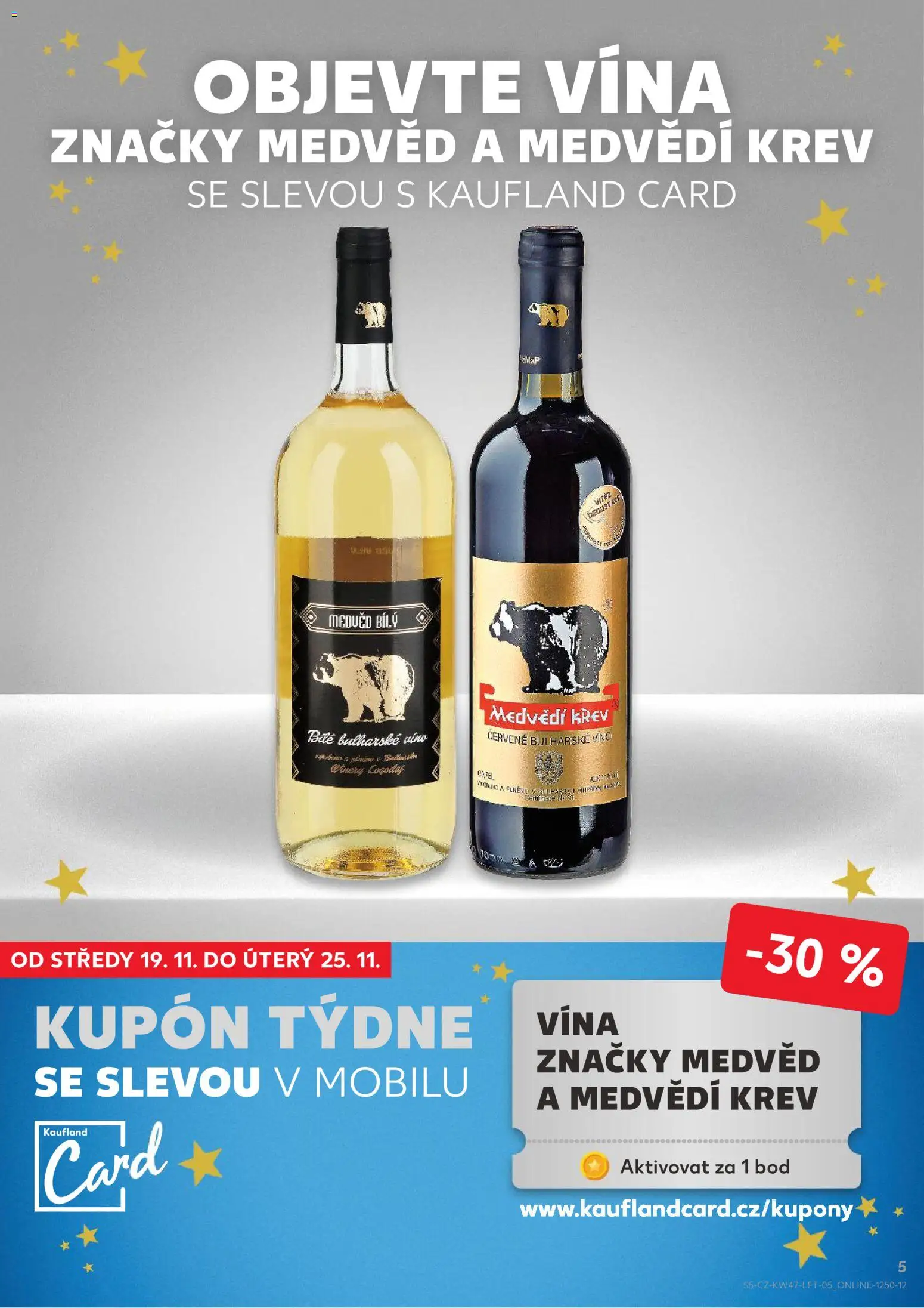 Kaufland leták - Praha 8 od 19.11.2025 | Strana: 5 | Produkty: Víno