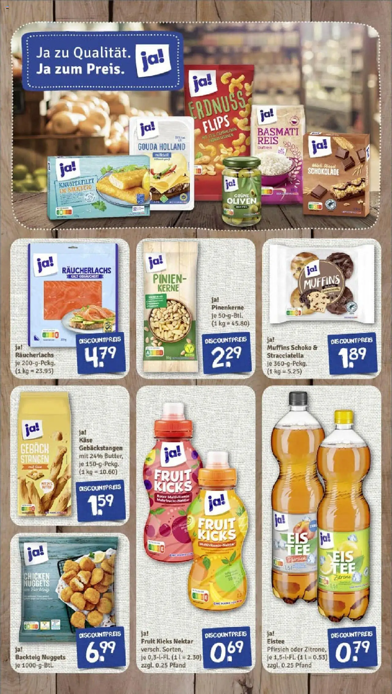 Rewe prospekt Emmerthal	 - gültig ab dem 29.06.2025 | Seite: 7 | Produkte: Räucherlachs, Zitrone, Pfirsich, Reis