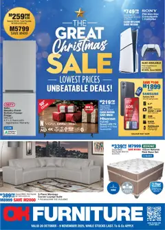 OK Furniture specials catalogue – valid from 20.10.2025