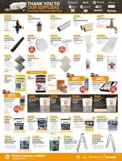 BUCO Spring Savings Coastal Fundamental │ valid from 25.08.2025 | Page: 2 | Products: Light, Brush, Valve, Pipe