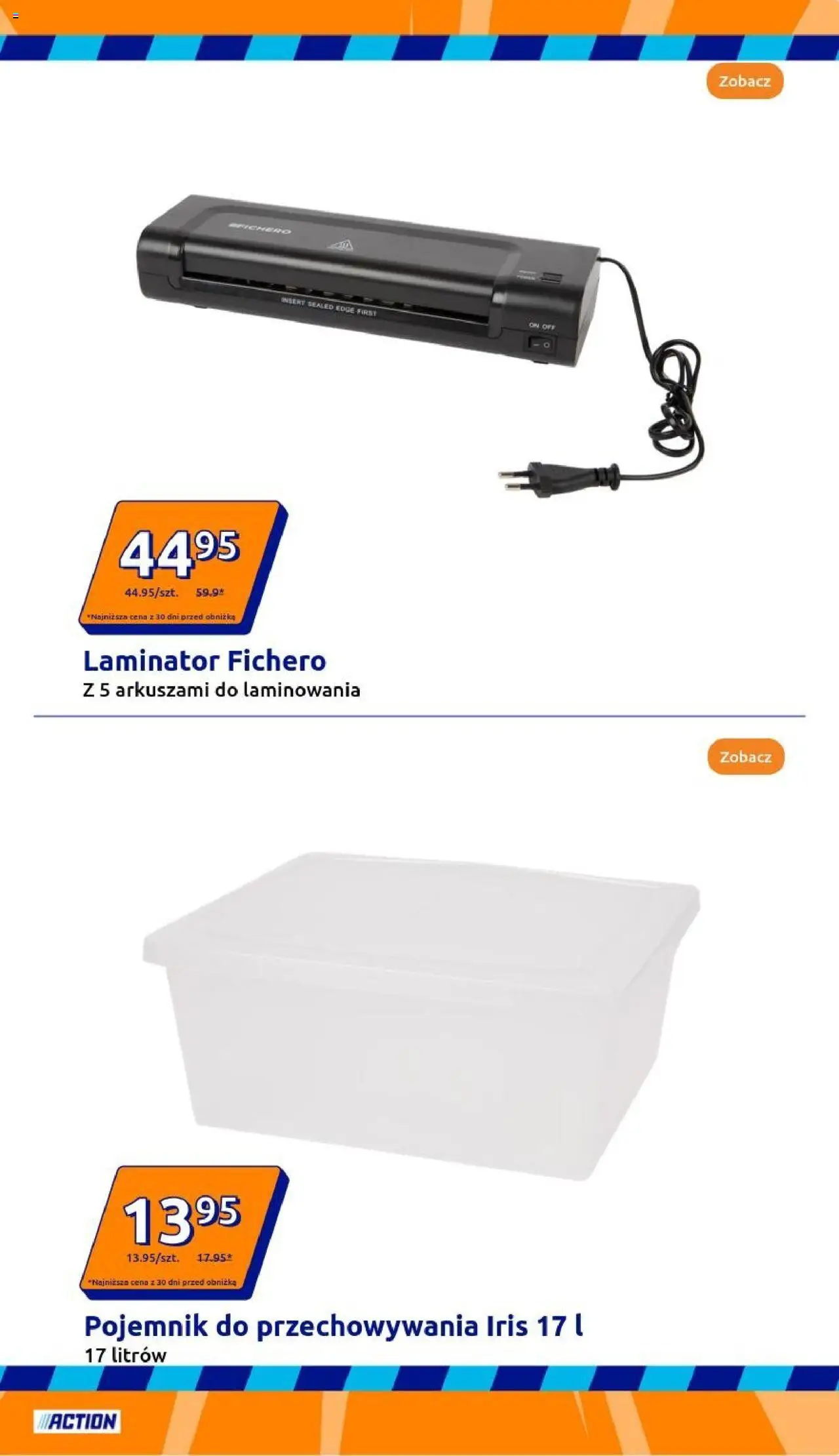 Action Gazetka od 10.09.2025 | Strona: 7 | Produkty: Laminator
