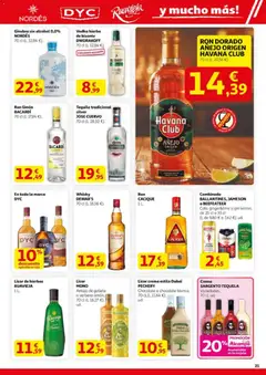 Vista previa Alcampo - HG Nacional válido desde el 23.10.2025 | Página: 21 | Productos: Chocolate, Ginebra, Crema, Caja