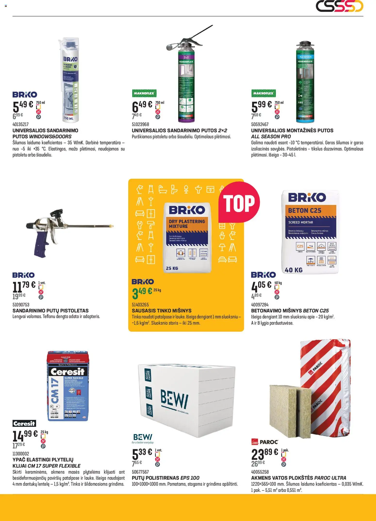 Senukai akcijos nuo 04.02.2026 | Puslapis: 9