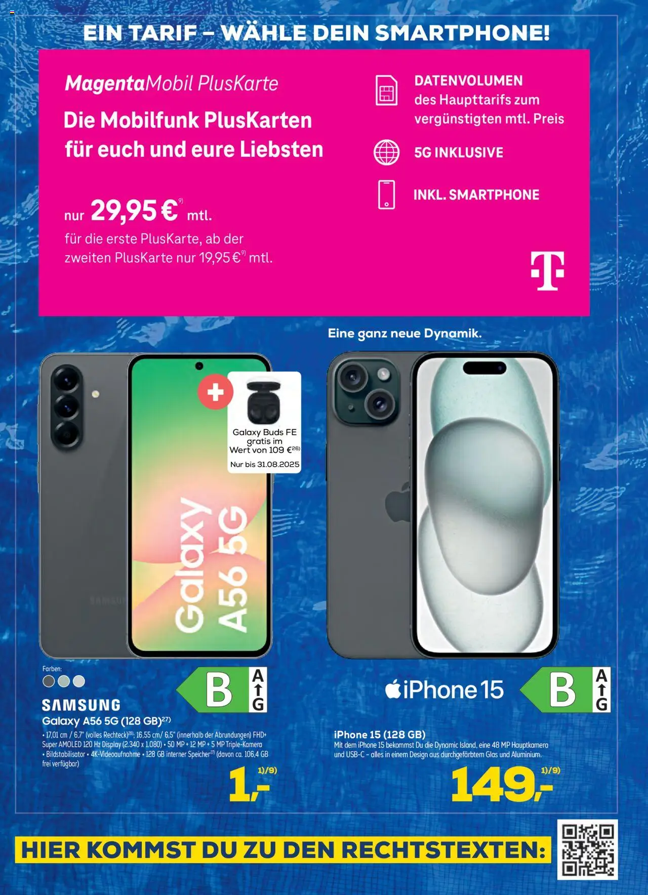 Euronics  Prospekt Smarte Technik - gültig ab dem 06.08.2025 | Seite: 6 | Produkte: Samsung, Iphone, Smartphone