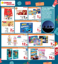 Anteprima del volantino Conad Superstore Piemonte catalogo valido a partire dal 27.12.2025 | Pagina: 17 | Prodotti: Lucidalabbra, Crema, Ombrello, Cacao