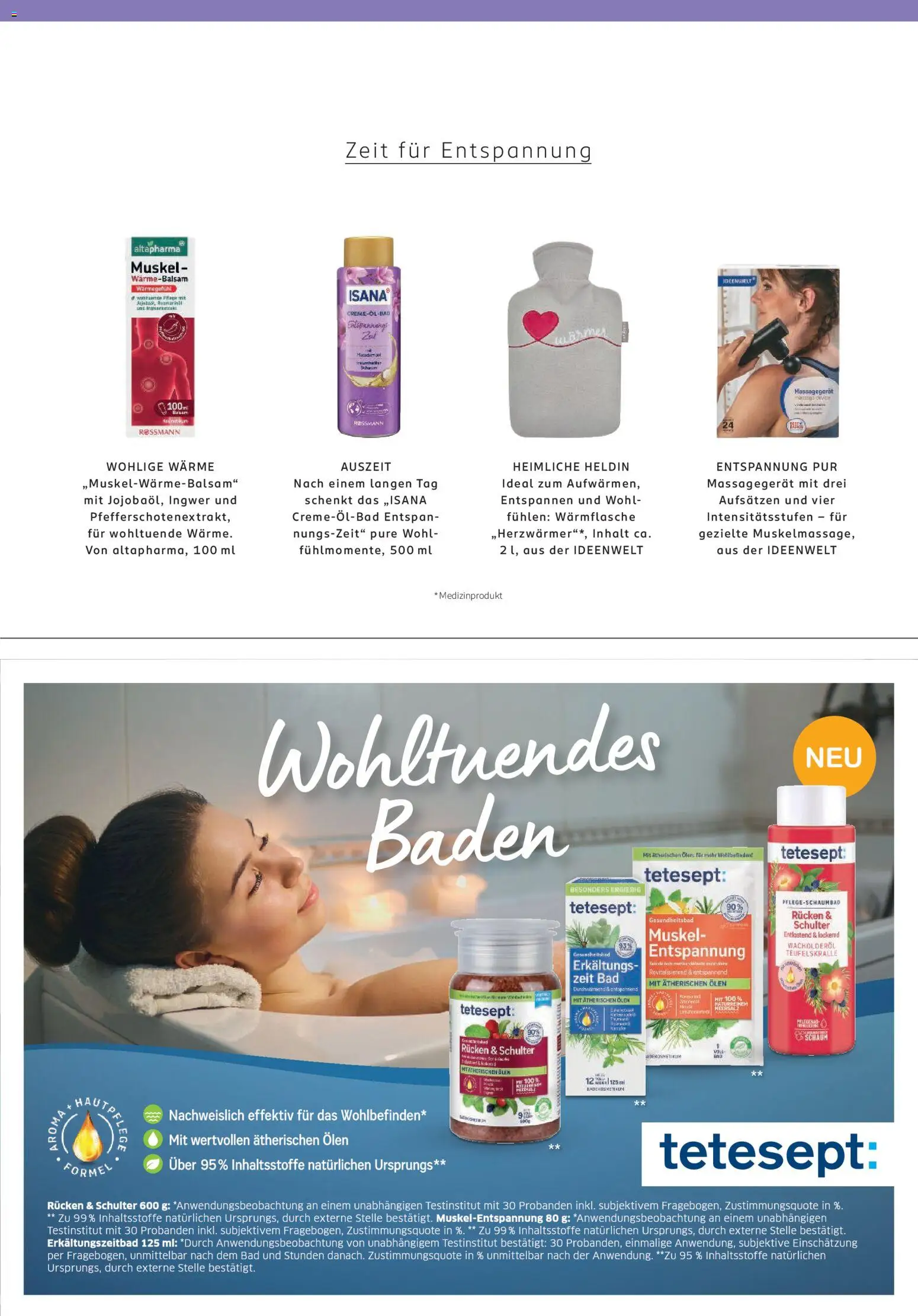 Rossmann Centaur – gültig ab 01.01.2026 | Seite: 73 | Produkte: Bad, Massagegerät