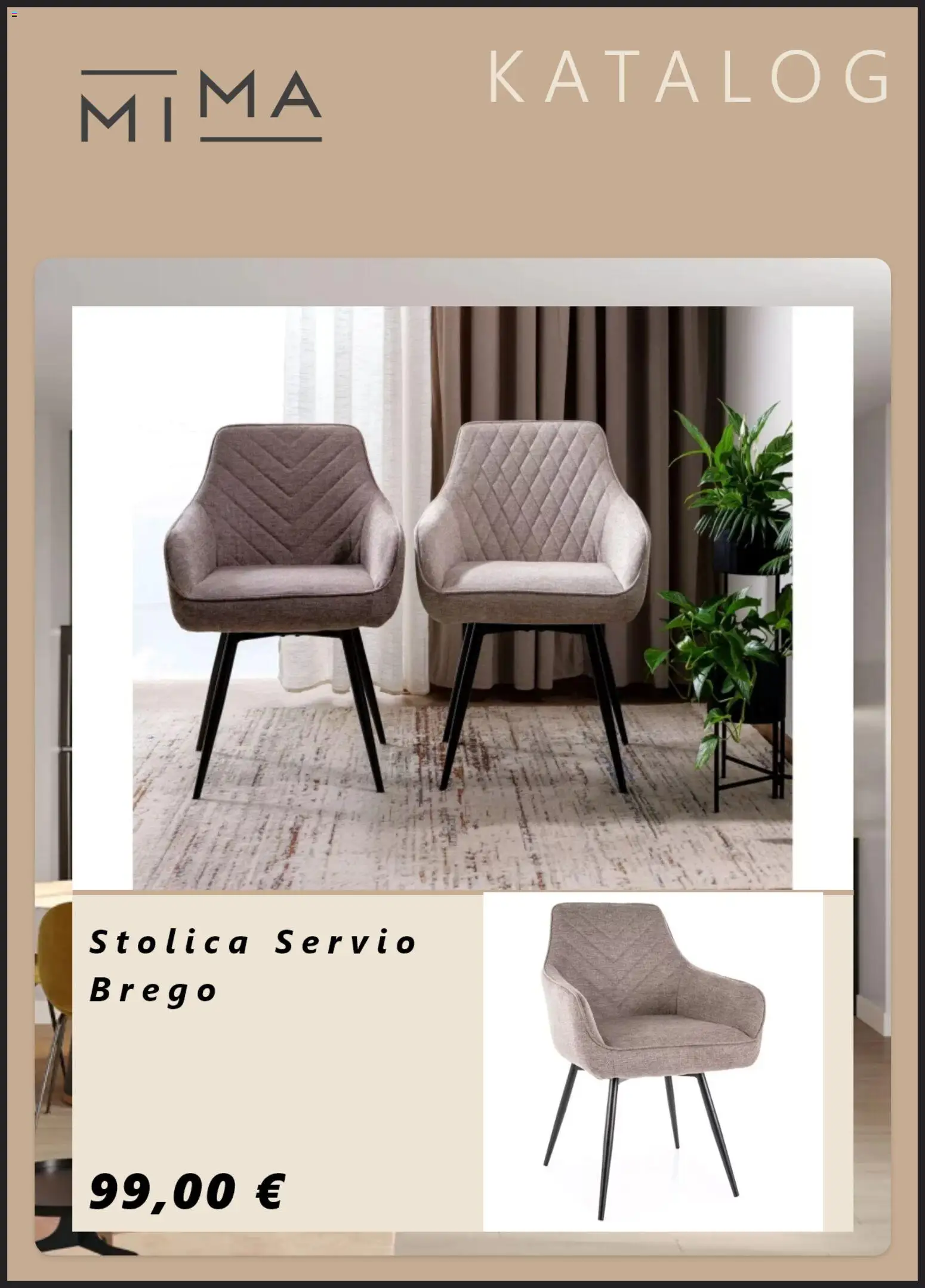 Mima namještaj katalog | vrijedi od 01.12.2025 | Stranica: 7 | Proizvodi: Stolica