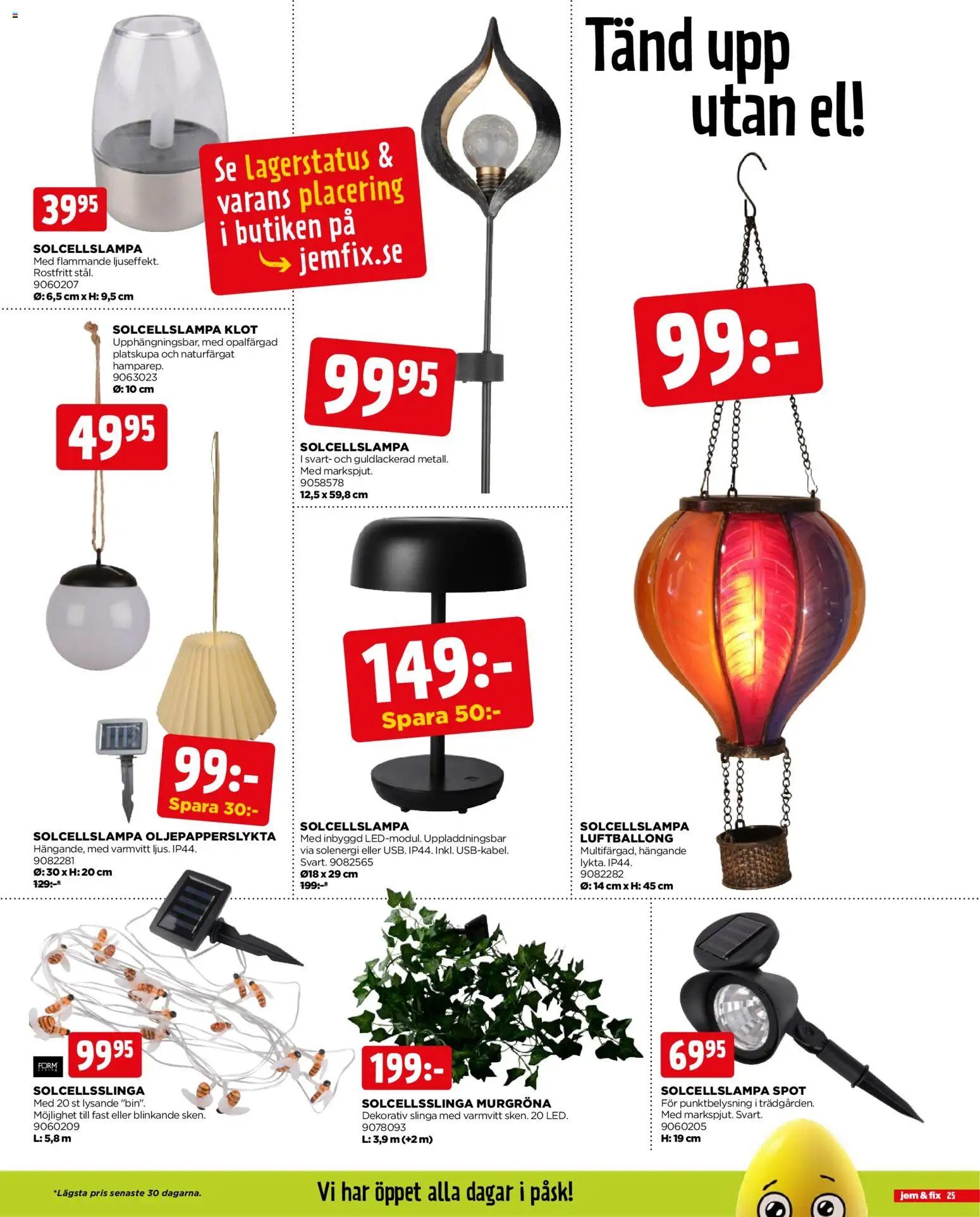 Jem & Fix reklamblad aktuell från 30.03.2026 | Sida: 25