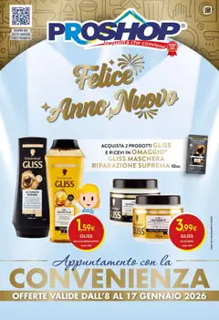 Anteprima del volantino Volantino Proshop	 valido a partire dal 08.01.2026