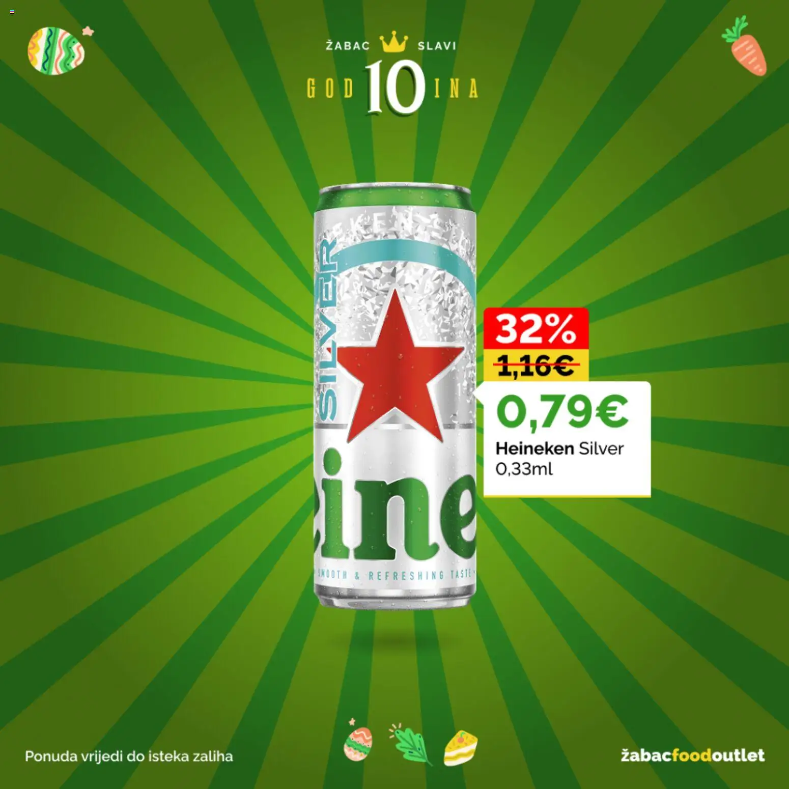 Žabac katalog | vrijedi od 30.03.2026 | Stranica: 47 | Proizvodi: Heineken