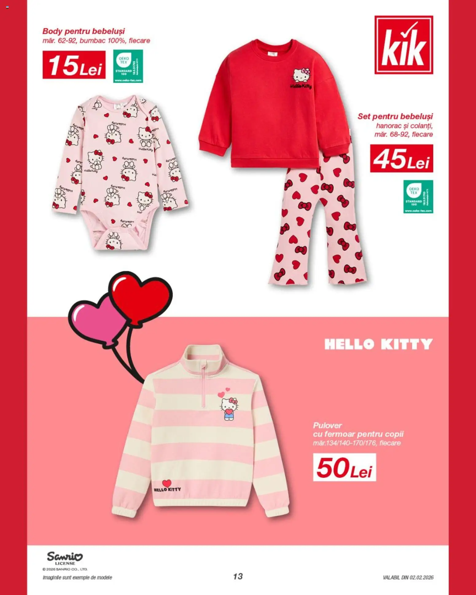 Noul catalog Kik – valabil de la 02.02.2026 | Pagină: 13 | Produse: Body, Pulover, Keşe