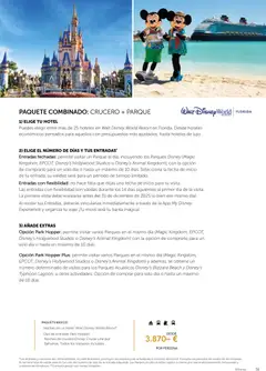 Vista previa Viajes El Corte Inglés Disney Cruise Line válido desde el 07.04.2026 | Página: 51