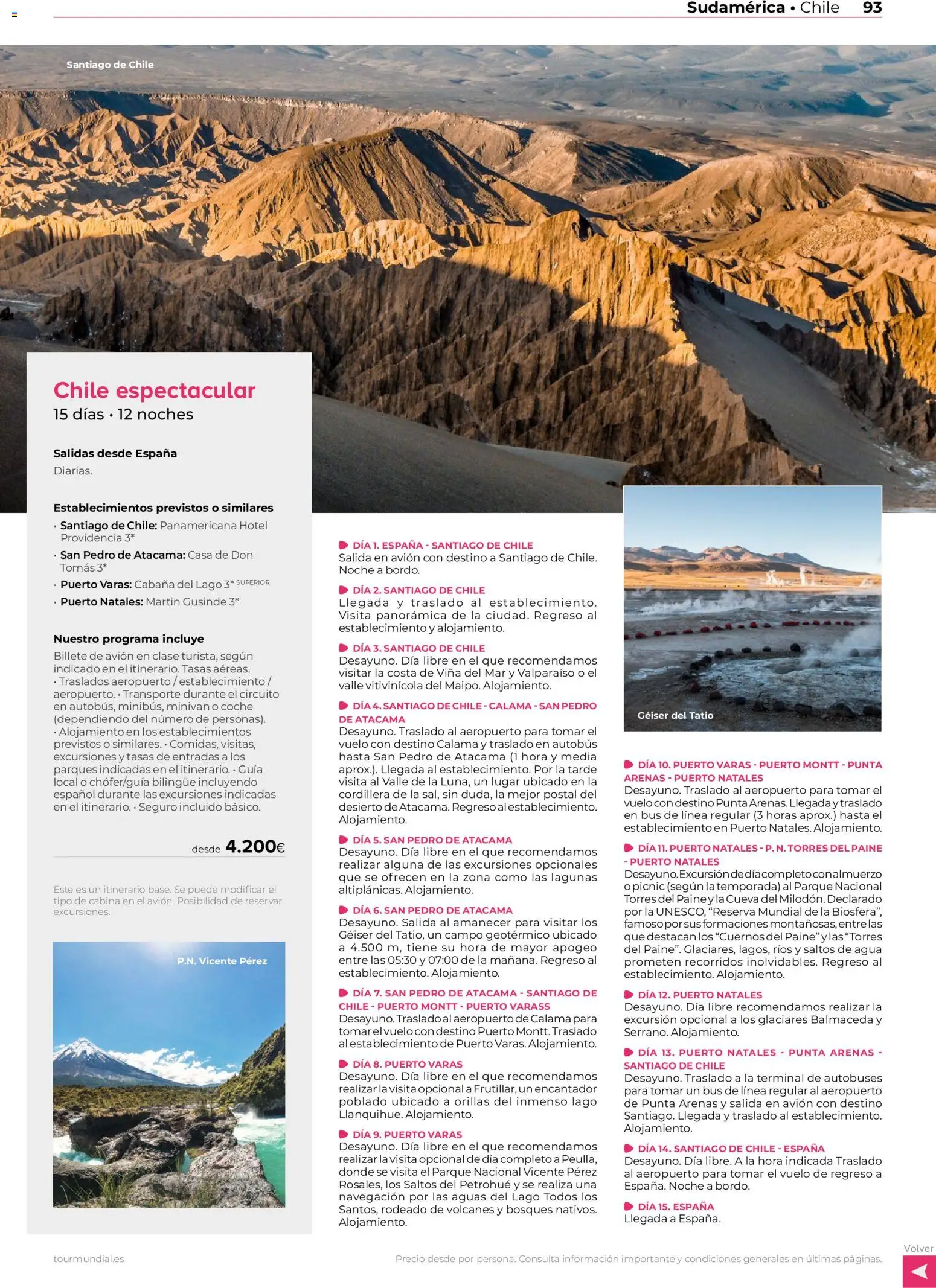 Viajes El Corte Inglés Centroamérica y Sudamérica │ válido desde el 01.01.2026 | Página: 92 | Productos: Navegación