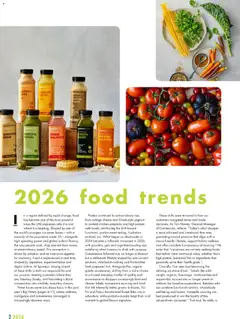 Preview of Spinneys - Spinneys Food Trend Report: 2025 - 2026 valid from 01.01.2025 | Page: 2 | Products: Vajcia, Čokoláda, Äpfel, Ананас